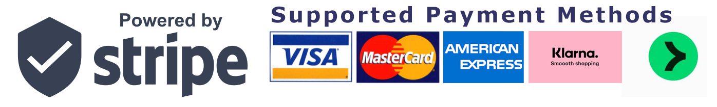 Supported payment methods